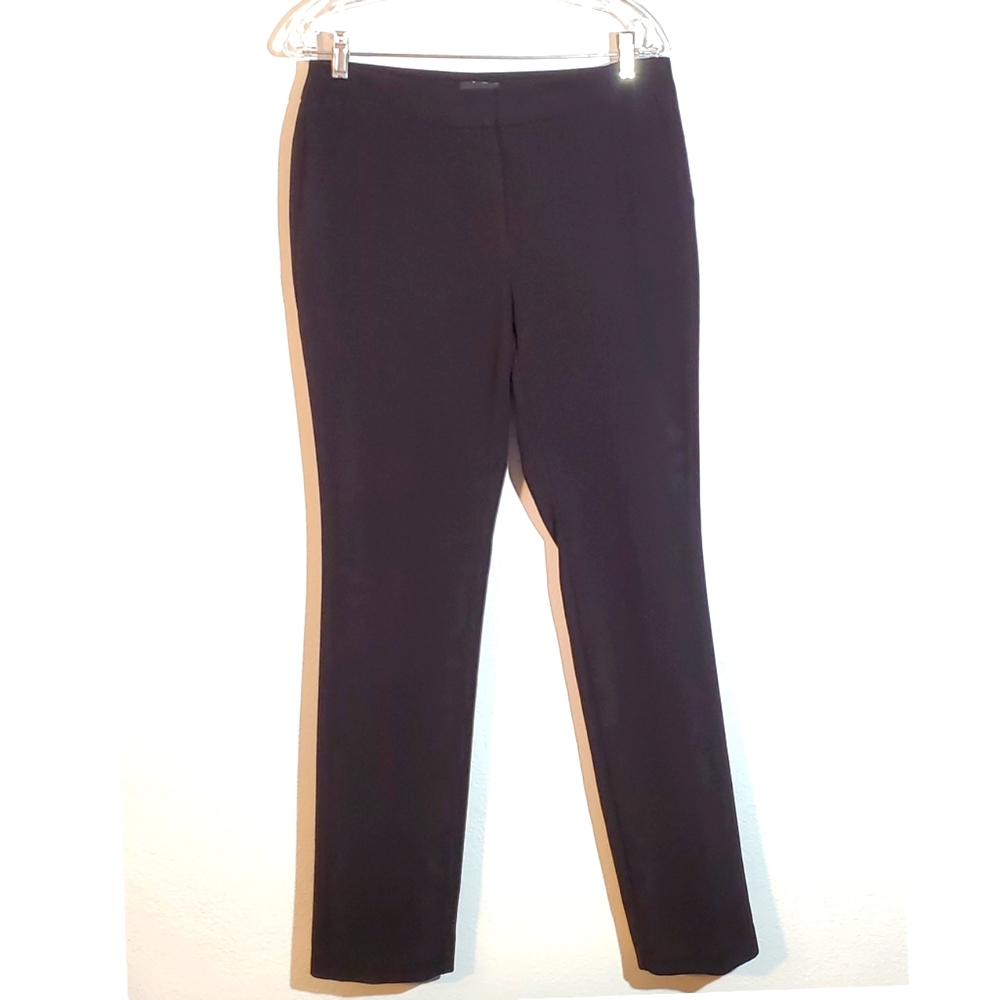 Size 0 Small Chico's So Slimming Black Trousers